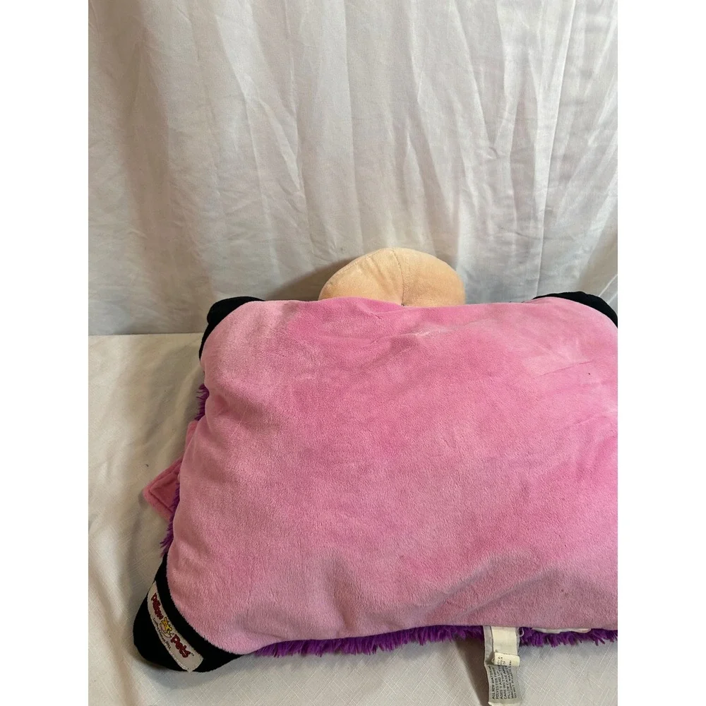 Pillow Pets Ladybug Plush 15in Purple Pink Polka Dot Limited Edition 2011 Kids